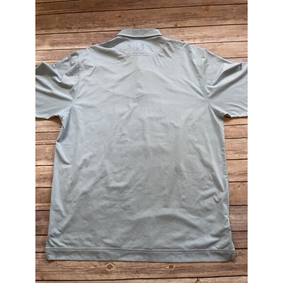 FJ FOOTJOY MENS XL X-LARGE BLUE FOREST LAKE SC SHORT SLEEVE POLO GOLF SHIRT - Picture 7 of 8